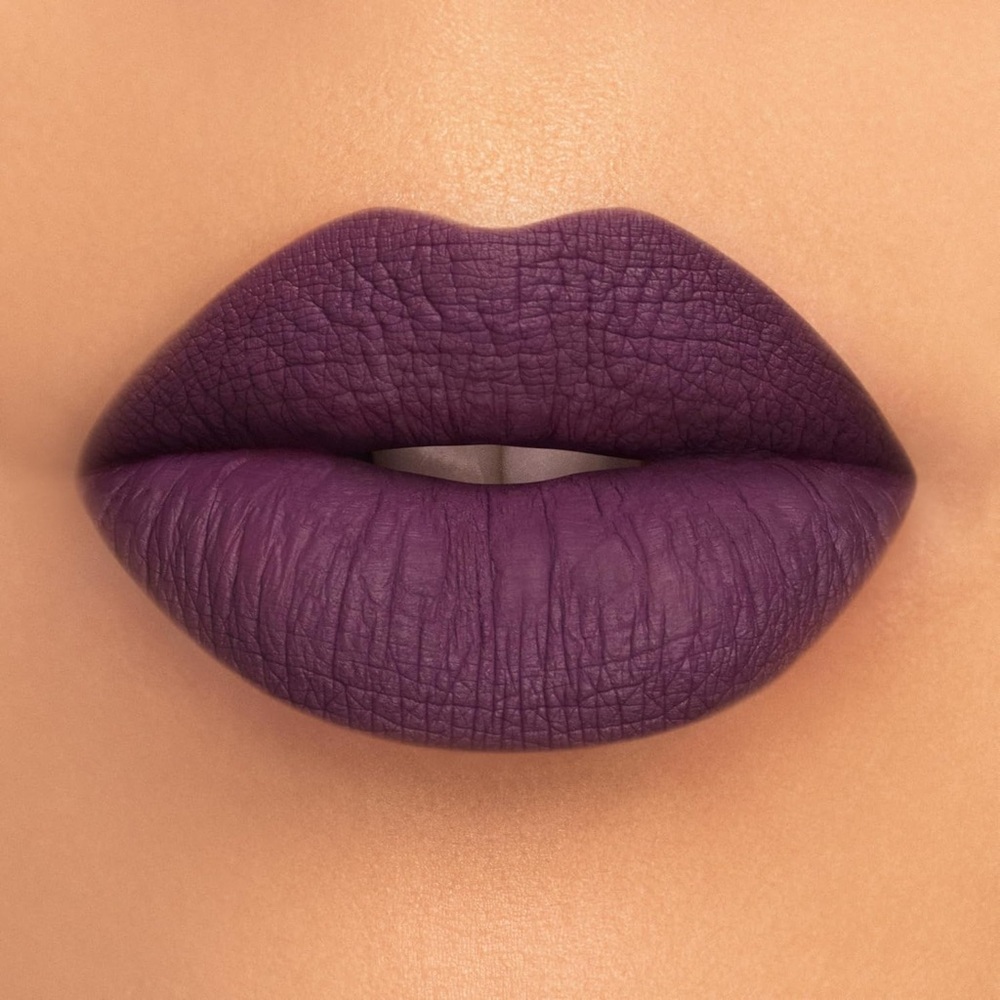 Jeffree Star Star Knockout Velour Liquid Lipstick- rich warm tone purple, vegan - Picture 4 of 7
